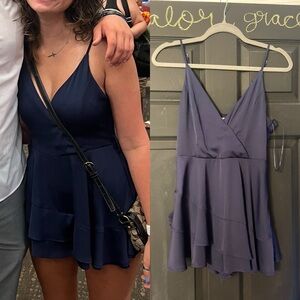 Altard State Navy Blue Romper Size XSmall!